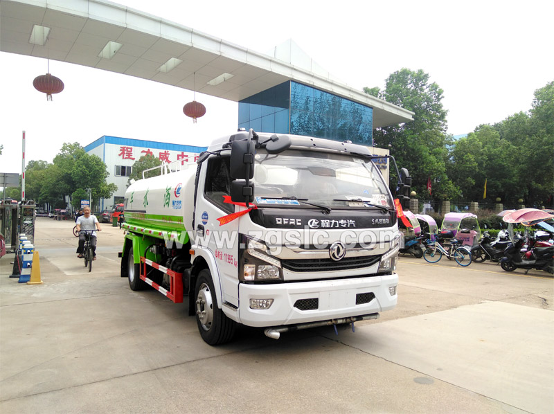 2019/8/22，河北石家莊李總在湖北程力訂購(gòu)一輛國(guó)六東風(fēng)凱普特9.2方灑水車(chē)，單號(hào)：30422